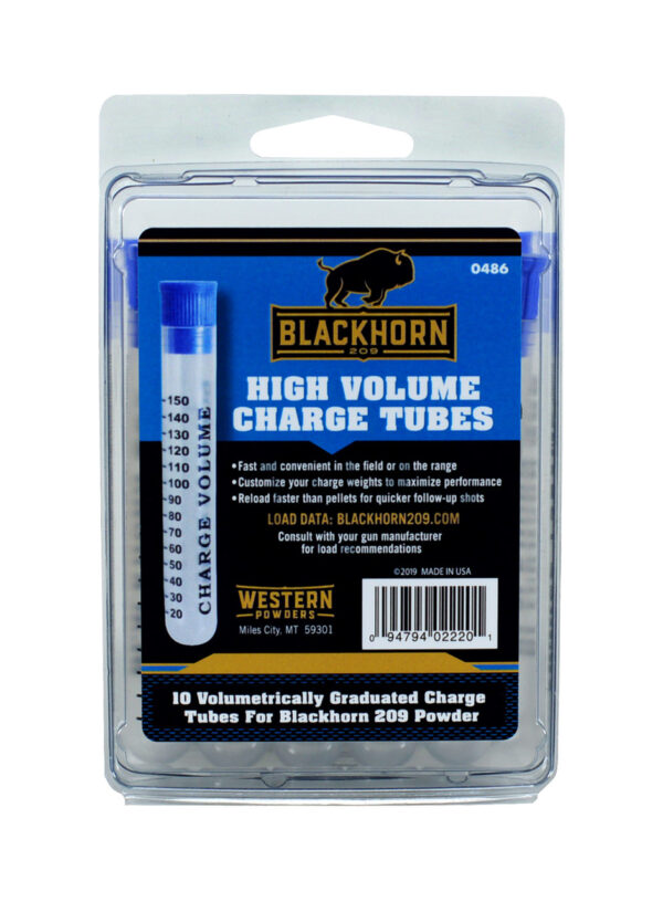 Blackhorn 209 High Volume Charge Tubes